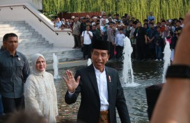 Warga Semarang Antusias Salat Id Besama Jokowi