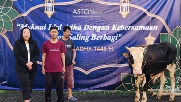 Rayakan Iduladha, Aston Inn Pandanaran Semarang Sembelih Sapi Limousin