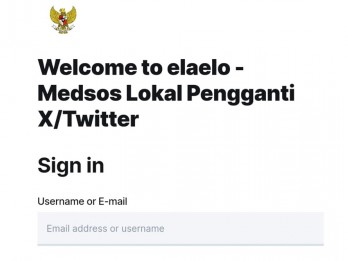 Elaelo Medsos Pengganti X (Twitter) Bikinan Pemerintah, Benarkah?