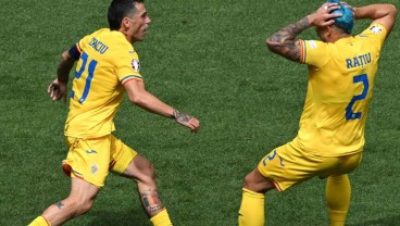 Hasil Rumania vs Ukraina Babak Pertama: Tim Biru-Kuning Dibungkam 1-0