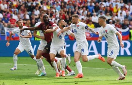 Hasil Belgia vs Slovakia, 17 Juni: Gol Schranz Bawa Si Elang Memimpin di Babak 1