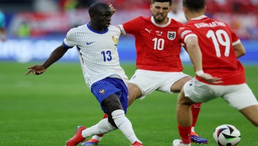 Hasil Austria vs Prancis: Les Bleus Diredam, Skor Imbang 0-0 (Menit 15)