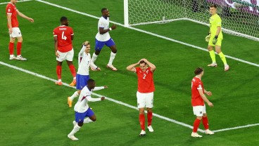 Hasil Austria vs Prancis Babak Pertama: Tim Ayam Jantan Unggul Berkat Gol Bunuh Diri