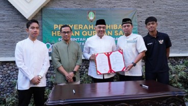 Salat Iduladha di Solo, Timnas U-16 Indonesia Disambut Gibran dan Sumbang Sapi Kurban