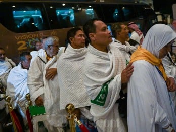 Prosesi di Mina Selesai, Jemaah Haji Kembali ke Makkah untuk Thawaf Ifadhah