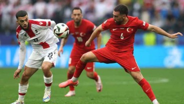 Hasil Euro 2024 Turki vs Georgia: Bintang Bulan Sabit Apes, Skor Imbang 1-1 di Babak Pertama