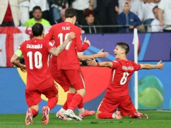 Hasil Euro 2024 Turki vs Georgia: Gol Cantik Akturkoglu dan Guler Bawa Turki Menang 3-1