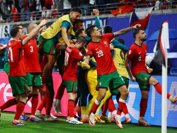 Hasil Portugal vs Republik Ceko, Gol Conceicao Bawa Portugal Menang Dramatis