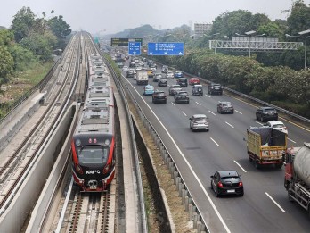 LRT Jabodebek saat HUT Jakarta, Tiru Tarif MRT dan TransJakarta Rp1?