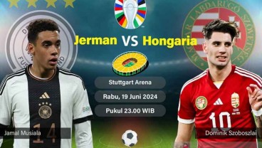 Sedang Berlangsung! Ini Kumpulan Link Live Streaming Jerman vs Hungaria di Euro 2024