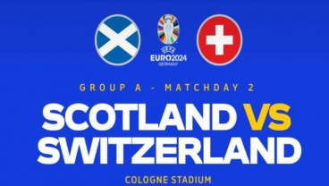 Link Live Streaming Skotlandia vs Swiss di Euro 2024, Kick-Off 02.00 WIB