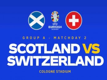 Link Live Streaming Skotlandia vs Swiss di Euro 2024, Kick-Off 02.00 WIB