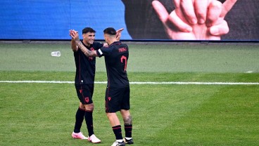 Hasil Kroasia vs Albania: Tandukan Laci Buat Vatreni Tertinggal (Menit 15)