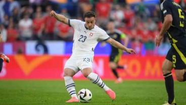 Hasil Euro 2024 Skotlandia vs Swiss: Shaqiri Gahar, Babak Pertama Imbang 1-1