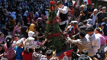 Tradisi Sesaji Puji Jagat di Lereng Gunung Sumbing