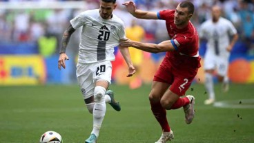 Hasil Euro 2024 Slovenia vs Serbia: Sama Kuat di Babak Pertama