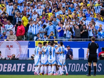 Hasil Copa America Argentina vs Kanada, Tim Tango Unggul 2-0