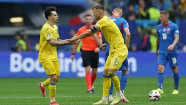 Hasil Euro 2024: Comeback di Babak Kedua, Ukraina Bekuk Slovakia