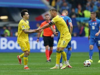 Hasil Euro 2024: Comeback di Babak Kedua, Ukraina Bekuk Slovakia