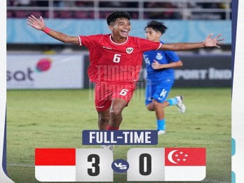 Hasil Piala AFF U-16: Timnas U-16 Indonesia Libas Singapura Tanpa Ampun