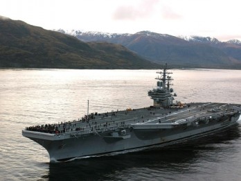 Kapal Induk AS Tiba di Korea Selatan untuk Latihan Militer