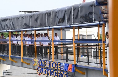 Pembebasan Lahan Hambat BPTJ Perpanjang Skybridge Stasiun Bojonggede