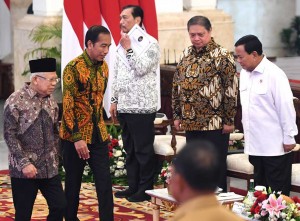 Presiden Joko Widodo Memimpin Sidang Kabinet Paripurna Membahas Perekonomian Indonesia Terkini