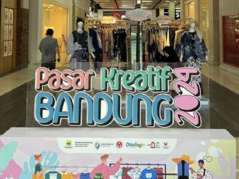 Penjualan Pelaku Usaha di Pasar Kreatif 2024 Kota Bandung Meningkat