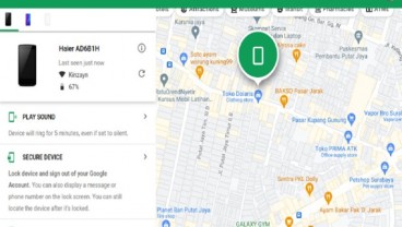 Cara Melacak HP Hilang via Email, Find My Device