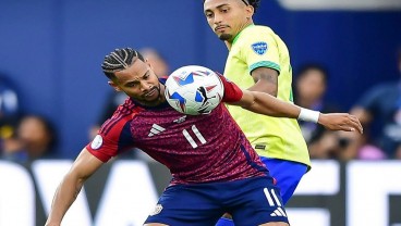 Hasil Copa America 2024: Buntu, Brasil Diimbangi Kosta Rika