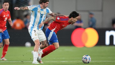 Hasil Copa America 2024: Gol Larut Bawa Argentina ke Perempat Final