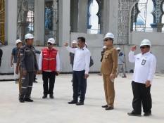 Progres Revitalisasi Masjid Agung Batam Sudah Rampung 90%