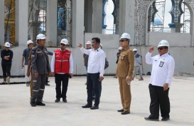 Progres Revitalisasi Masjid Agung Batam Sudah Rampung 90%