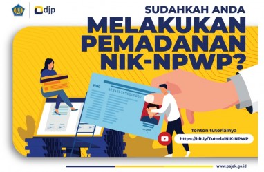 Tinggal 3 Hari! Begini Cara Padankan NIK KTP jadi NPWP via pajak.go.id