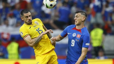Hasil Slovakia vs Rumania Berakhir Seri, Tricolorii Juara Grup E Euro 2024