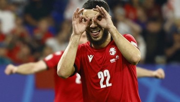 Hasil Georgia vs Portugal: Jvarosnebi Menang, Ini Klasemen Grup F Euro 2024