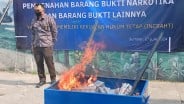 Ratusan Ribu Batang Rokol Ilegal di Kabupaten Cirebon Dimusnahkan