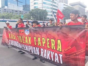 Demo Tolak Tapera, Buruh Ngotot Minta Iuran Dibatalkan