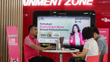 Smartfren (FREN) Bukukan Pendapatan Rp11,6 Triliun pada 2023, Naik 4% YoY