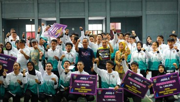 Bank Jateng dan Pemkot Magelang Bagikan Bonus untuk Atlet Popda
