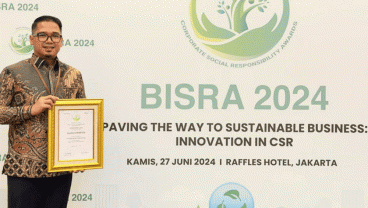 Melalui Program Pemberdayaan Masyarakat, Semen Baturaja Raih Penghargaan BISRA 2024