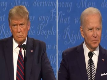 Debat Perdana Pilpres AS 2024: Biden atau Trump yang Unggul?