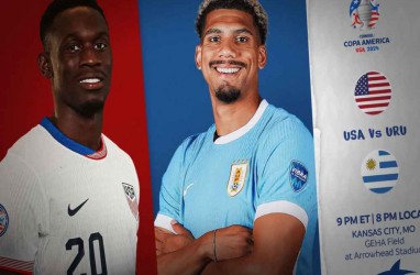 Link Live Streaming Amerika Serikat vs Uruguay, Kick-Off 08.00 WIB