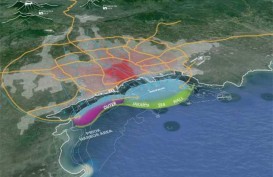 Heru Budi Pamer Proyek Tanggul Pesisir Jakarta di International Mayors Forum 2024