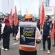 Buruh Demo Geruduk Kemendag, Tuntut Permendag 8/2024 Dicabut