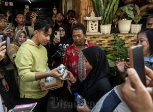 Gibran Blusukan di Jakarta