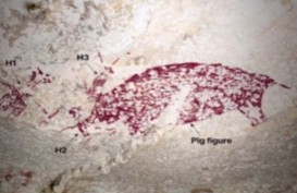 Ditemukan Lukisan Gua di Sulawesi Berusia 51.200 Tahun, Karya Cerita Visual Tertua di Dunia
