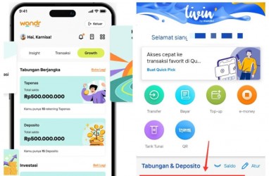 Perbandingan Super App wondr by BNI Vs Livin by Mandiri, Simak!
