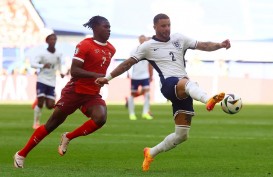 Hasil Inggris vs Swiss: Tanpa Peluang, Babak Pertama Berakhir Kacamata