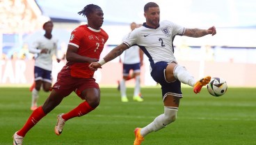 Hasil Inggris vs Swiss: Tanpa Peluang, Babak Pertama Berakhir Kacamata